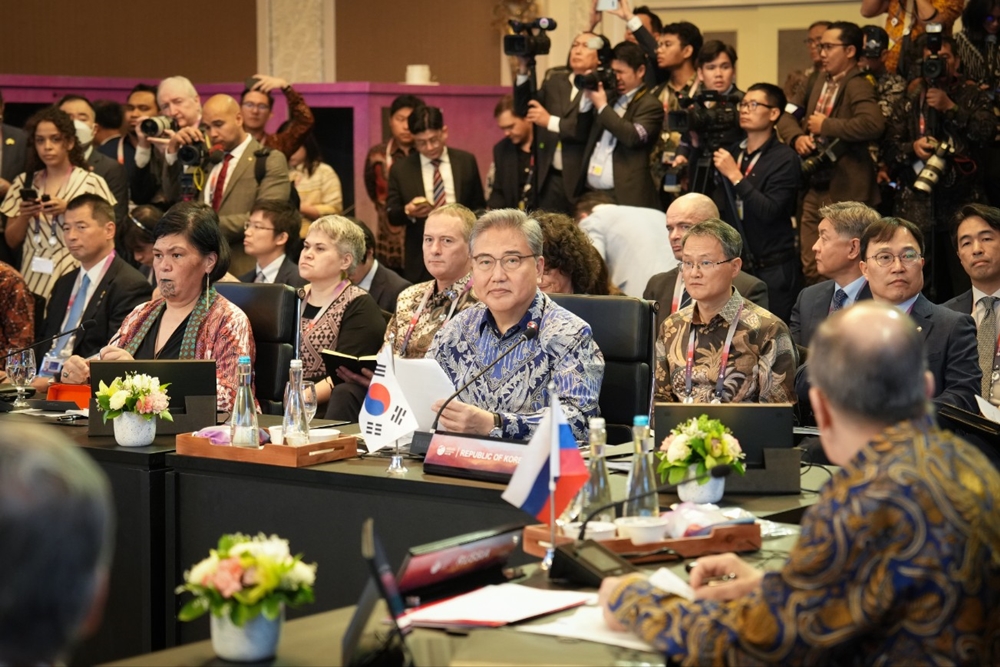 Minister of Foreign Affairs Park Jin Attends East Asia Summit (EAS) Foreign Ministers’ Meeting