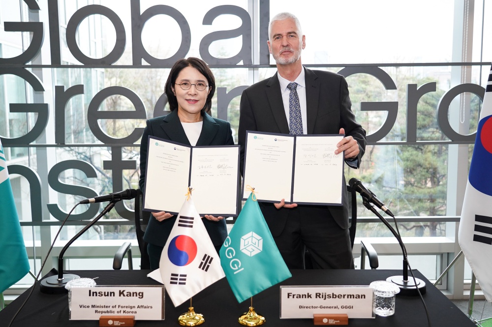Enhancing Republic of Korea’s Role as “Green Ladder” through Strengthened Cooperation with Global Green Growth Institute (GGGI)