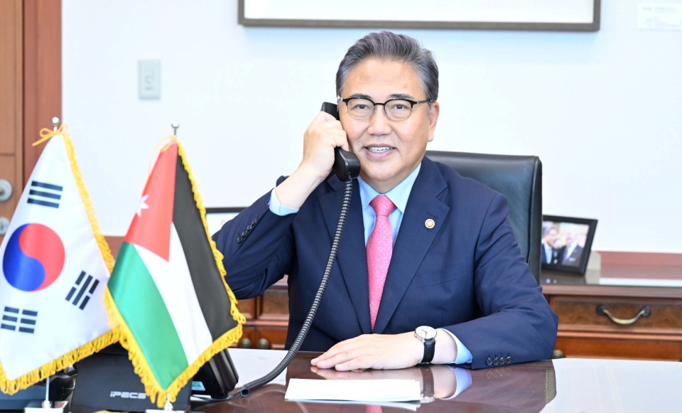 Outcomes of the Phone Conversation between the Ministers of Foreign Affairs of Korea and Jordan