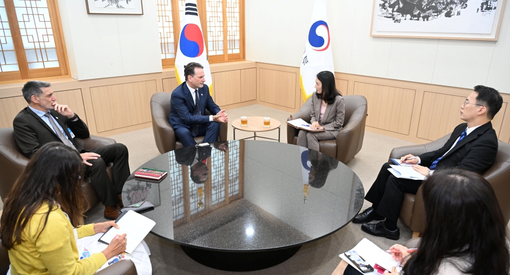 김진아 2차관, 국제적십자위원회(ICRC) 사무총장 면담
