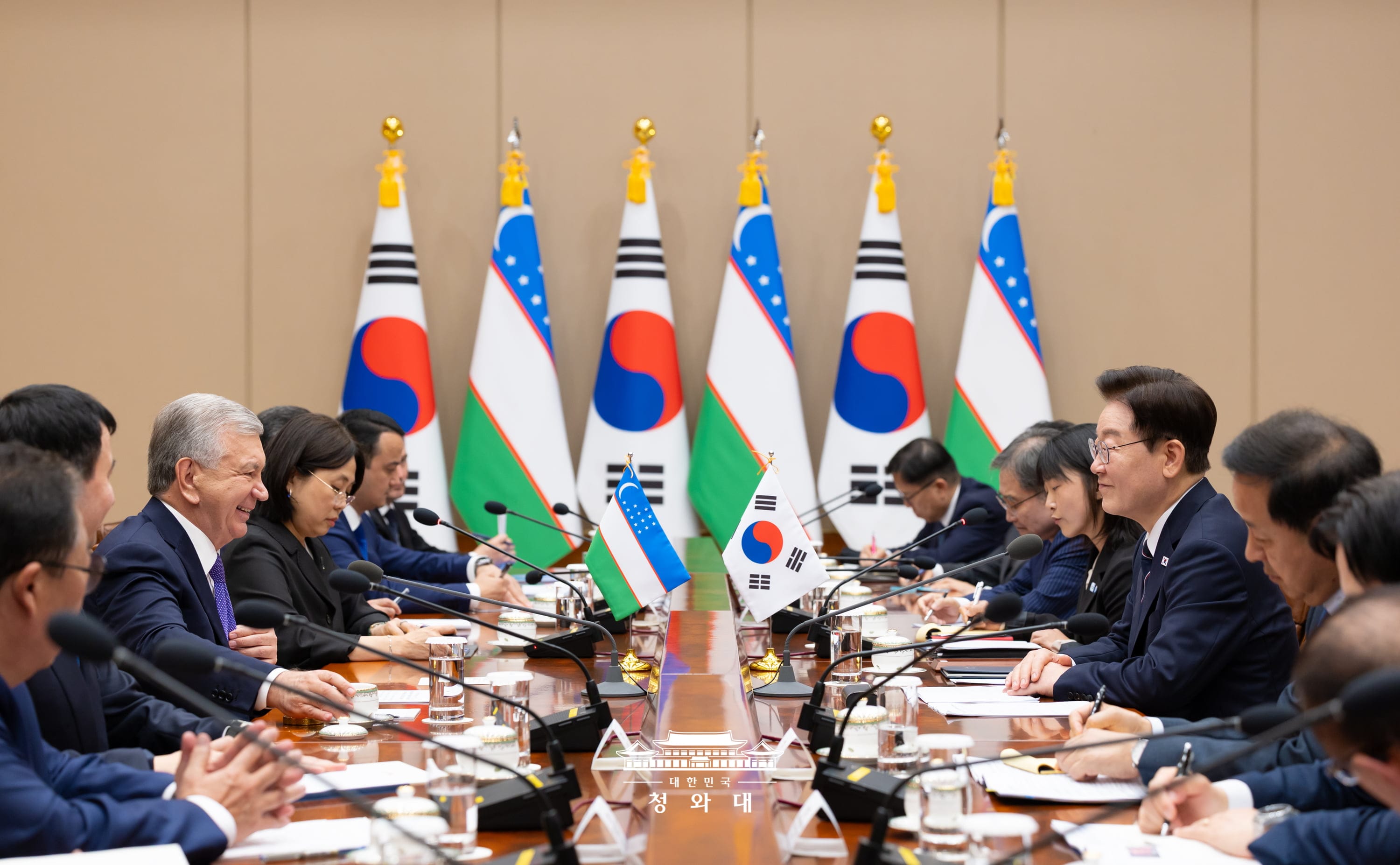 한-우즈베키스탄 정상회담