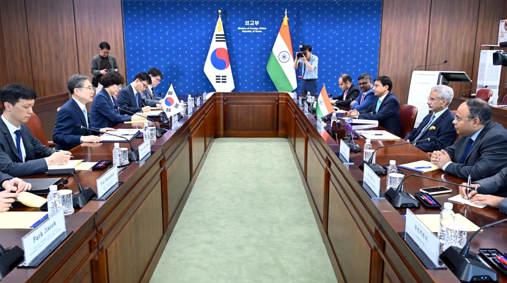 한-인도 외교장관회담 개최