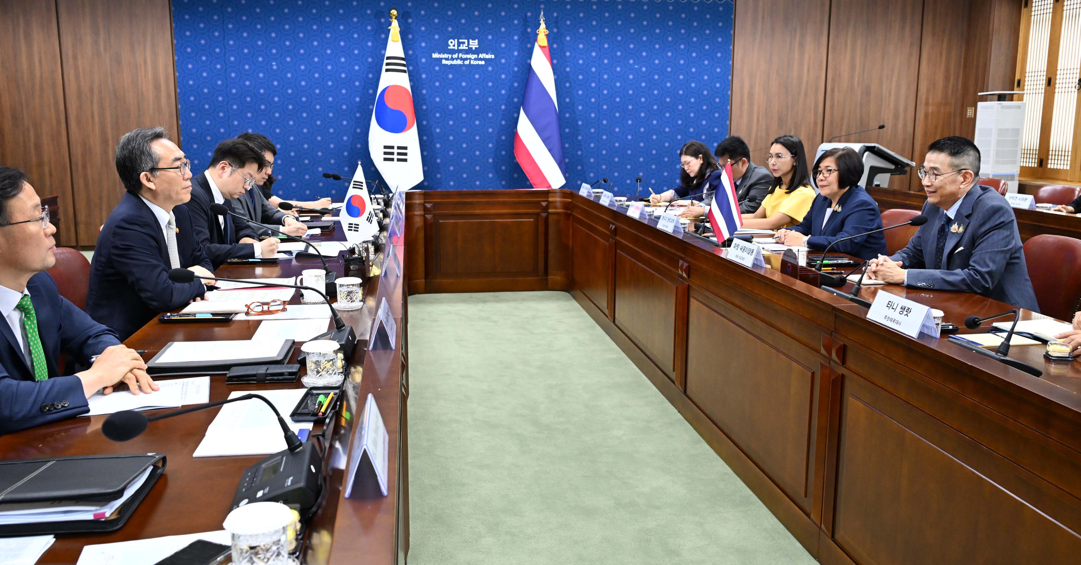 조태열 장관, 한-태국 외교장관회담