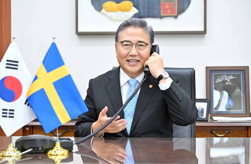박진 장관, 한-스웨덴 외교장관 통화(9.12) 결과