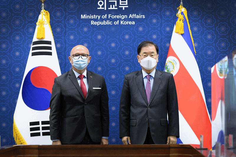 Outcome of Meeting between Foreign Ministers of Korea and Costa Rica