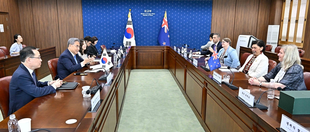 Korea-New Zealand Foreign Ministers’ Meeting Takes Place