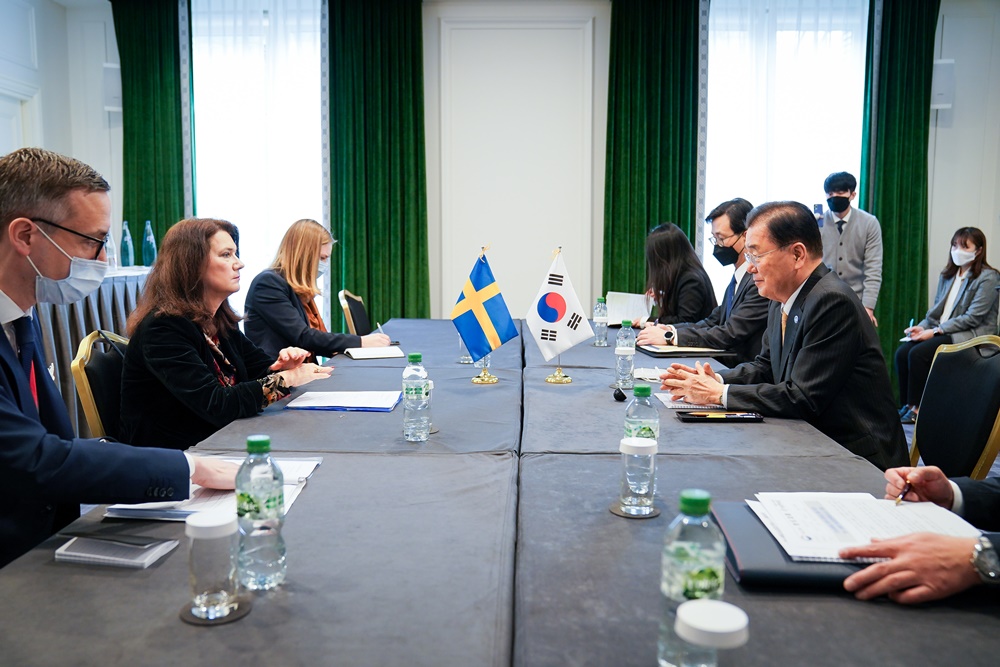 인도태평양 협력 장관급 회의 계기 한-스웨덴 외교장관회담