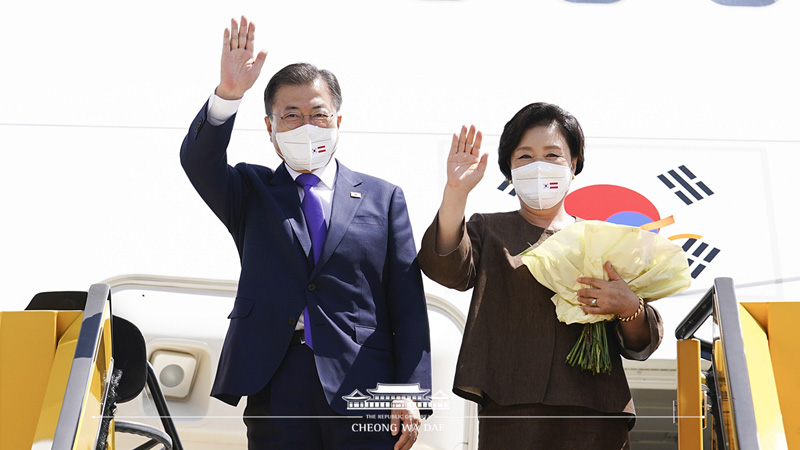 Message From President Moon Jae In Upon Leaving Vienna After State Visit To Austria View Ministry News Ministry Of Foreign Affairs Republic Of Korea