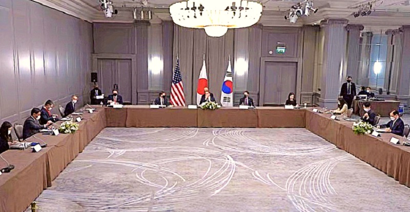 Korea-U.S.-Japan Foreign Ministers’ Meeting in London 