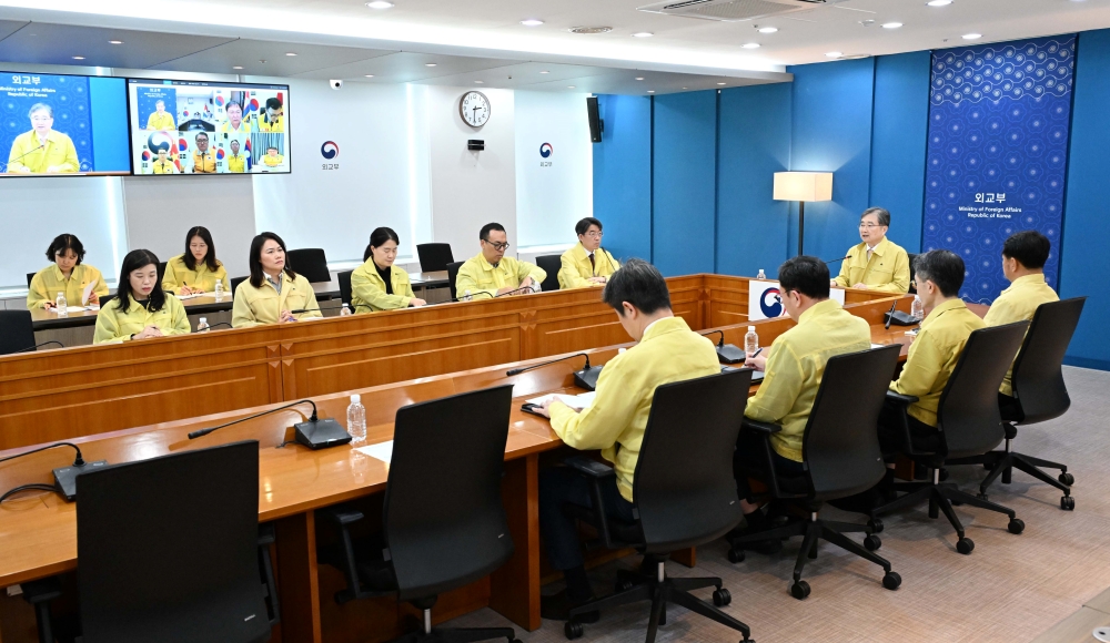 조현 외교부 장관, 동남아 지역 공관장들과 동남아 지역 온라인스캠 대응 화상회의 개최