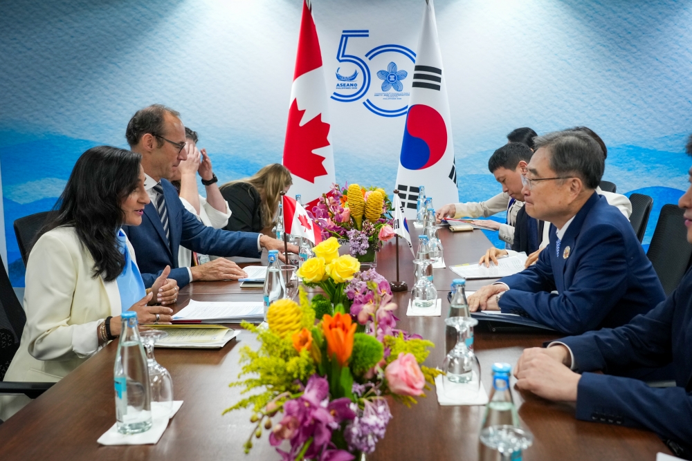 한-캐나다 외교장관회담