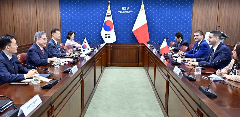 박진 장관, 한-몰타 외교장관회담 개최