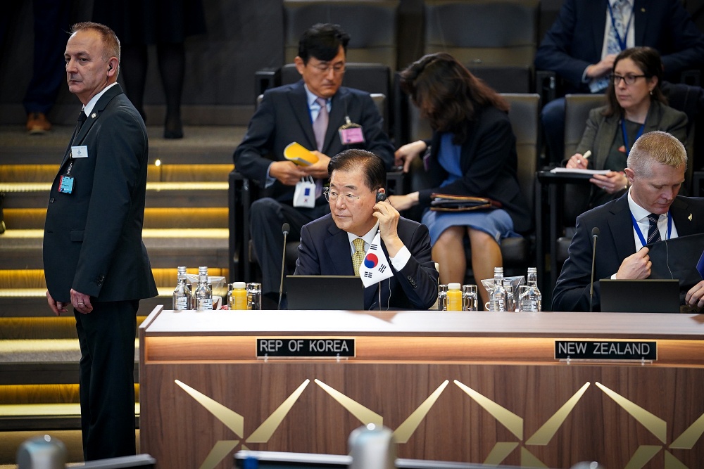 정의용 외교장관, 북대서양조약기구(NATO) 외교장관회의 참석