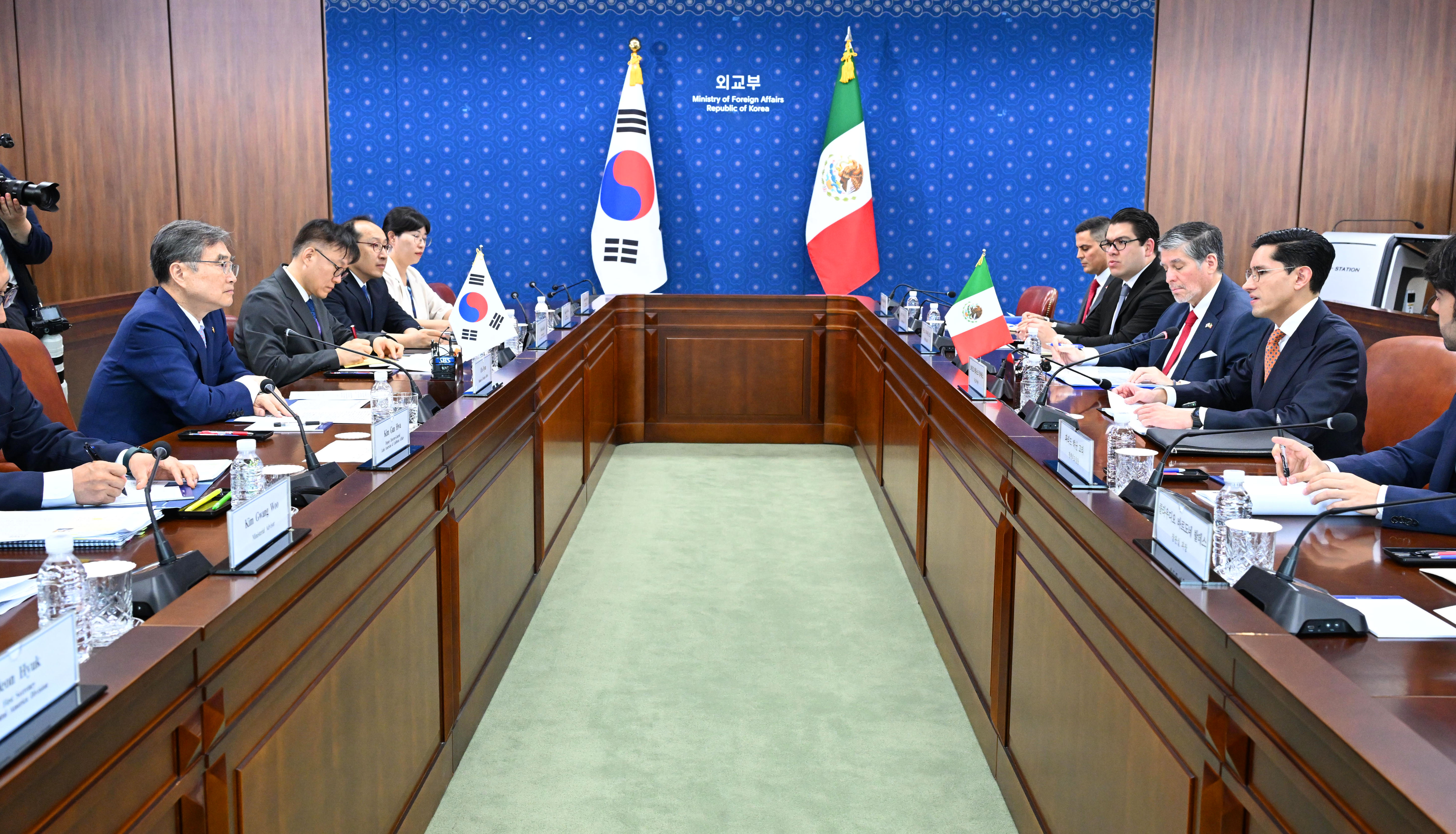 한-멕시코 외교장관 회담 및 오찬