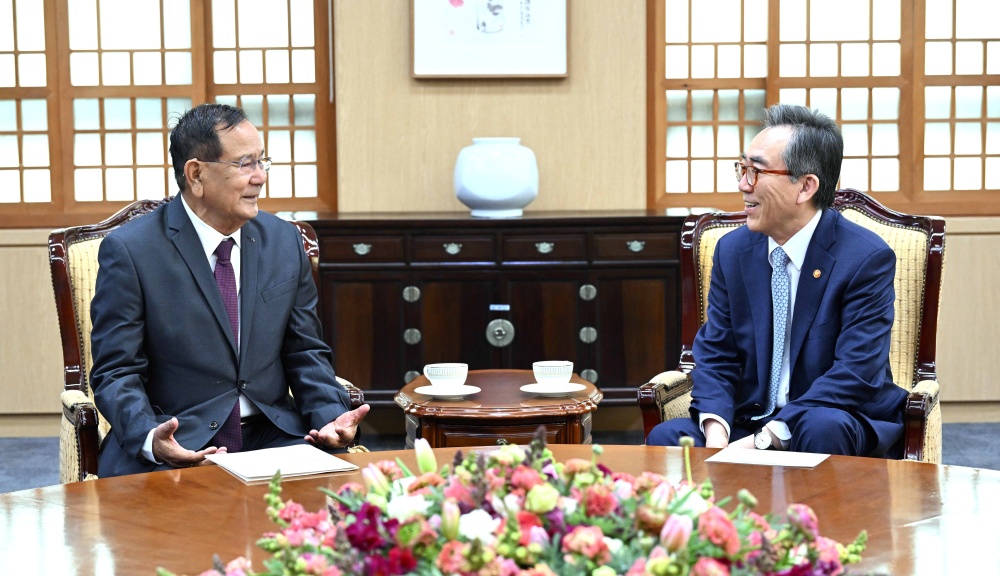 Minister of Foreign Affairs Cho Meets with State Minister for External Affairs of India and Assistant Minister for Foreign Affairs of Australia