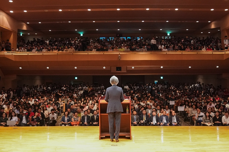 전주 우석대 특강 '지방분권과 한국 외교, 그리고 청년들의 역할'