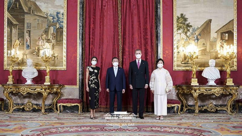 Remarks by President Moon Jae-in at State Dinner Hosted by His Majesty King Felipe VI of Spain